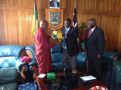 Honor From The Last Mayor Of Nairobi
