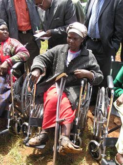 Two Hundred Seventy-Five Wheelchairs for Disabled People in Kenya