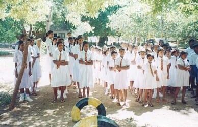 Playground and Solar Power for the Paramaduwa School