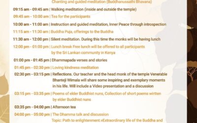 2026 Vesak Celebration at Nairobi Buddhist Temple